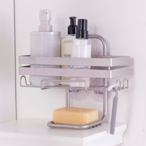 CHAMPUCERA PLATINUM UN NIVEL PINTADO METALIZADO SATIN