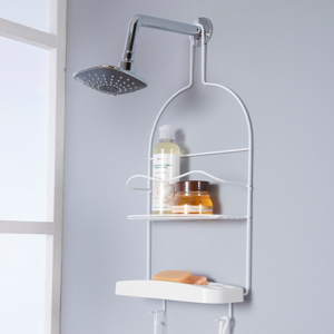 CHAMPUCERA GRANDE CON JABONERA BLANCO